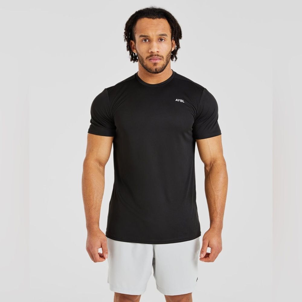 AYBL Everyday Ovesized ORIGIN ShortSleeve T Shirt Small black NWT in‎ packaging